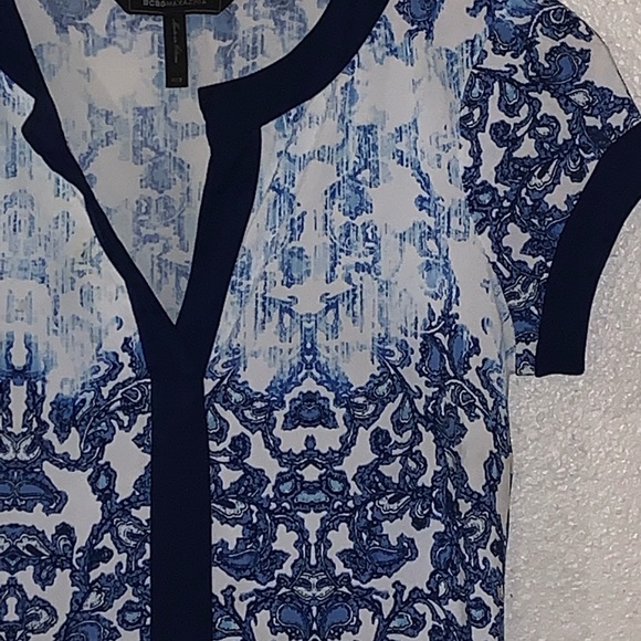 Fabulous BCBG Blue Gradient Dress - Picture 4 of 5